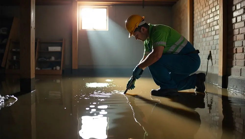 Professional water damage restoration services in Center Harbor, NH
